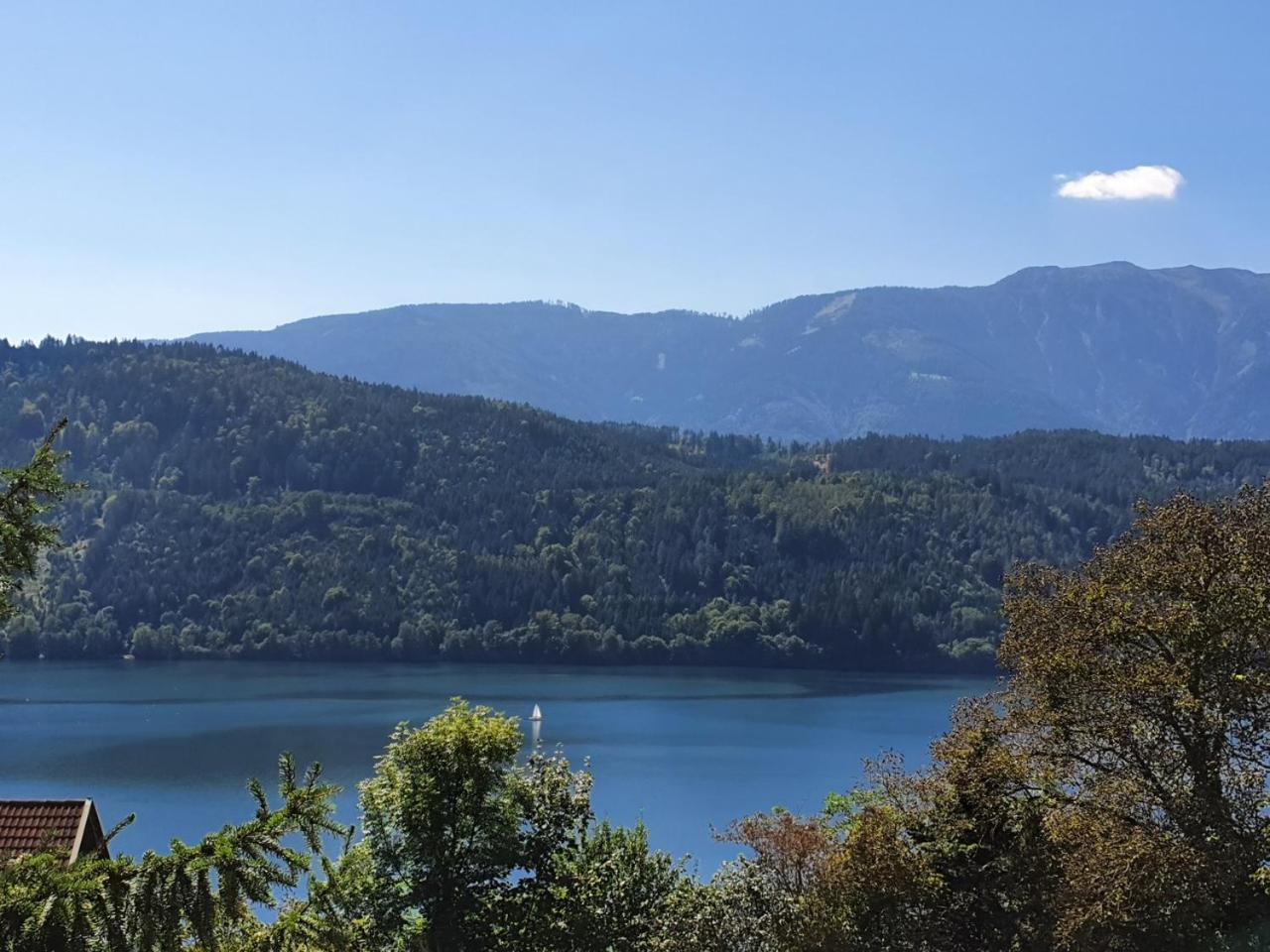 Haus Kraller-Urlaub Mit Seeblick Apartment Millstatt Luaran gambar